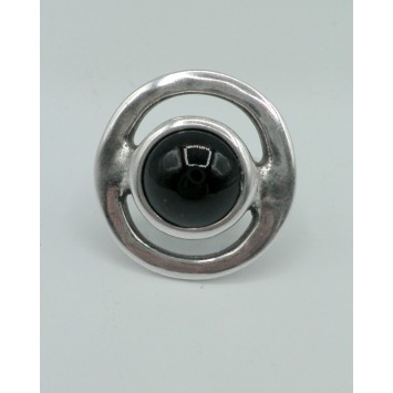 Bague Ciclon 233501 Murano Noir