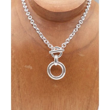 Collier Secret de Cuir 823 Barre