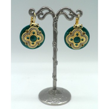Boucles d'oreilles Satellite Positano POS10DO/VE