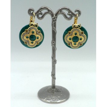 Boucles d'oreilles Satellite Positano POS10DO/VE