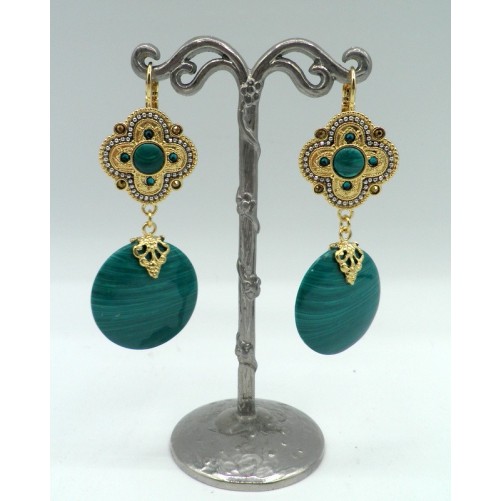 Boucles d'oreilles Satellite Positano POS11DO/VE
