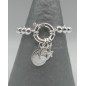 Bracelet Secret de Cuir 1345 Boules et Etoiles