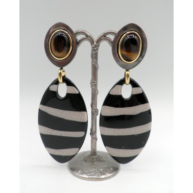 Boucles d'oreilles Nature 12-79721 Zebra Boucles d'oreilles Nature 12-79721 Zebra