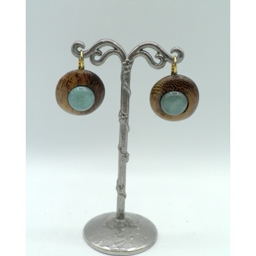 Boucles d'oreilles Nature 12-90069 Aventurine