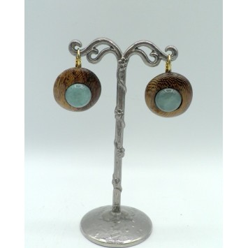 Boucles d'oreilles Nature 12-90069 Aventurine