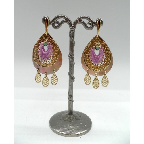 Boucles d'oreilles Franck Herval 12-69405 Carlotta