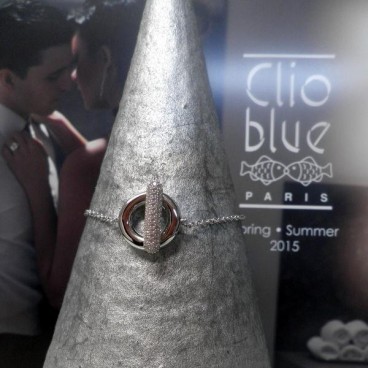 Bracelet Clio Blue Argent avec motif , Bijoux Clio Blue