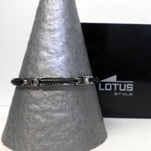 Bracelet Lotus pour Homme en Acier , Bijoux Lotus