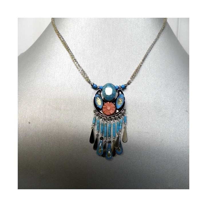 Collier Reminiscence Collection Golden Lagoon Bicolore , Bijoux Reminiscence