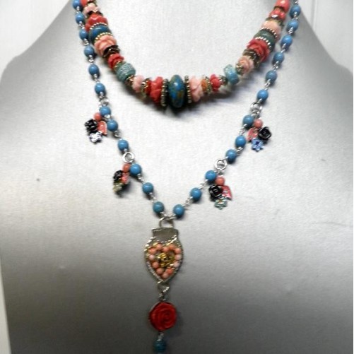 Collier Reminiscence Collection Dolce Vita Colore Double , Bijoux Reminiscence
