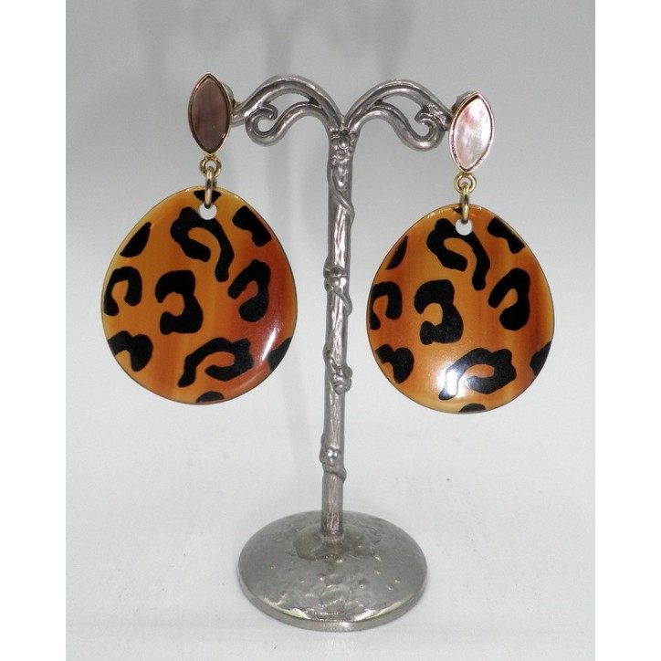 Boucles d'oreilles Nature 12-90441 Jaguar